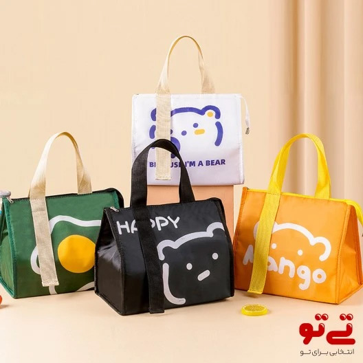 ساک نگهدارنده غذا طرح کیوت مدل 2287